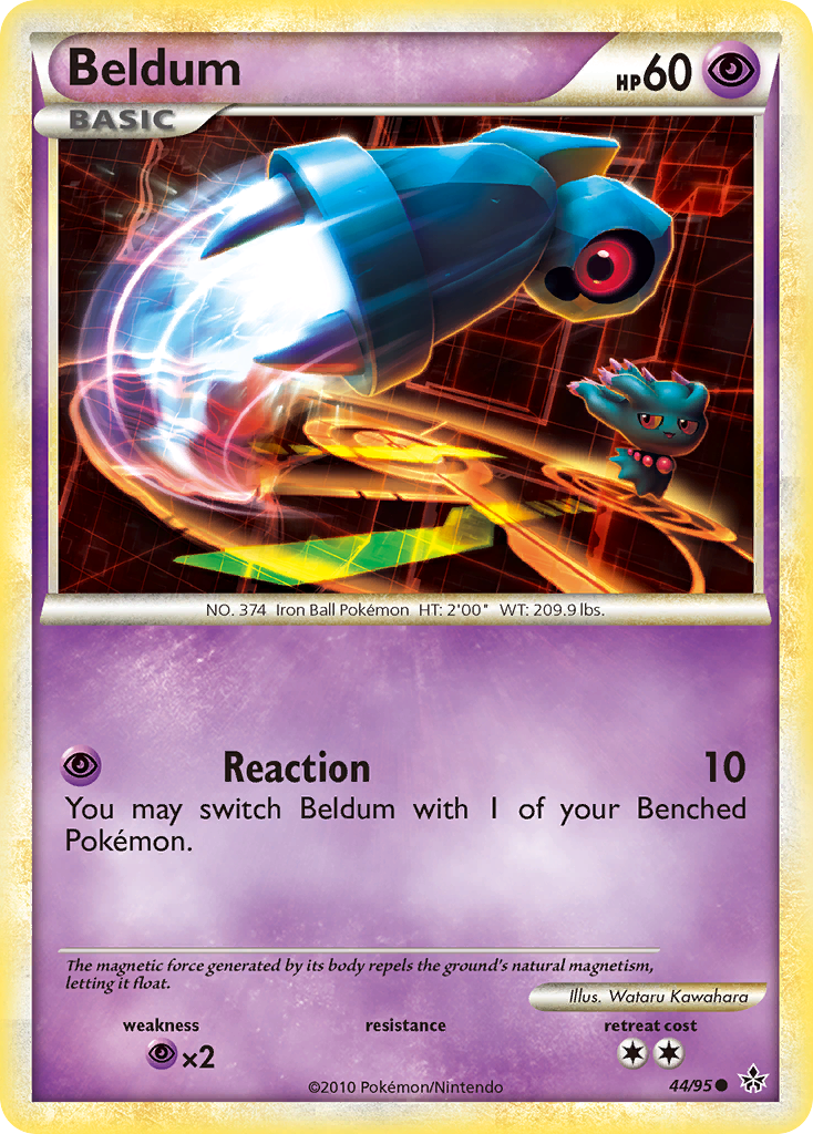 Beldum (44/95) [HeartGold & SoulSilver: Unleashed] | Devastation Store