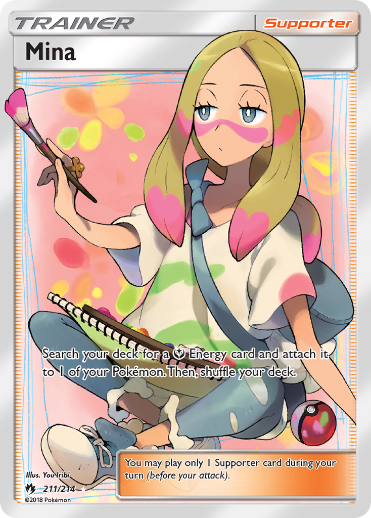 Mina (211/214) [Sun & Moon: Lost Thunder] | Devastation Store