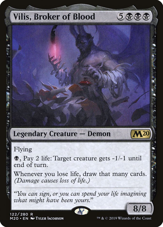 Vilis, Broker of Blood [Core Set 2020] | Devastation Store