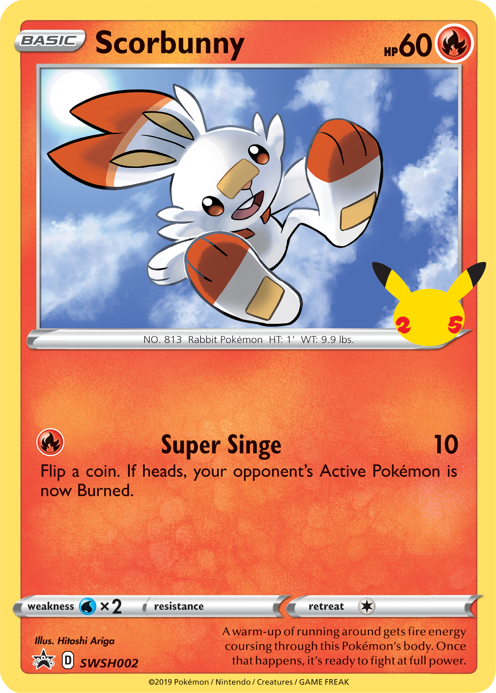 Scorbunny (SWSH002) [First Partner Pack] | Devastation Store