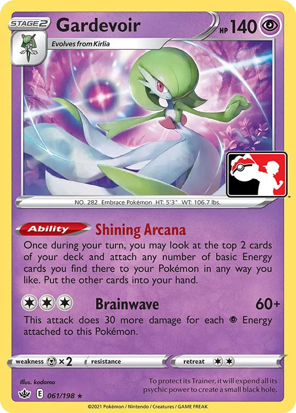 Gardevoir (061/198) [Prize Pack Series One] | Devastation Store