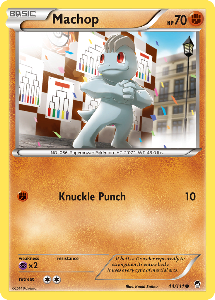 Machop (44/111) [XY: Furious Fists] | Devastation Store