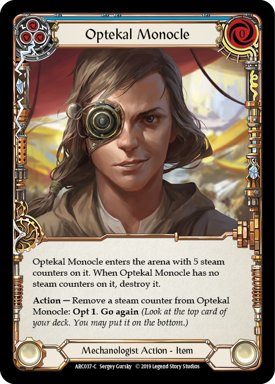 Optekal Monocle [ARC037-C] 1st Edition Normal - Devastation Store | Devastation Store