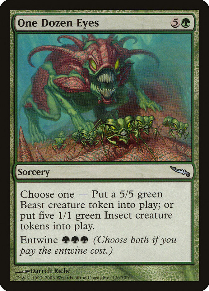 One Dozen Eyes [Mirrodin] | Devastation Store