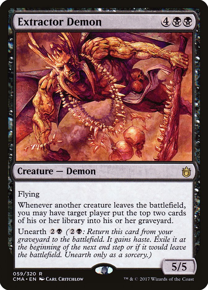 Extractor Demon [Commander Anthology] - Devastation Store | Devastation Store