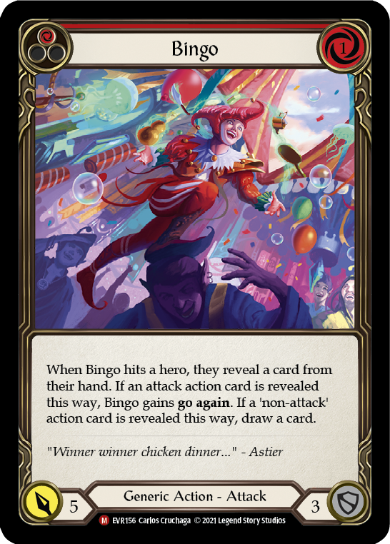 Bingo [EVR156] (Everfest)  1st Edition Rainbow Foil | Devastation Store