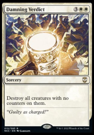 Damning Verdict (Promo Pack) [Streets of New Capenna Commander Promos] | Devastation Store