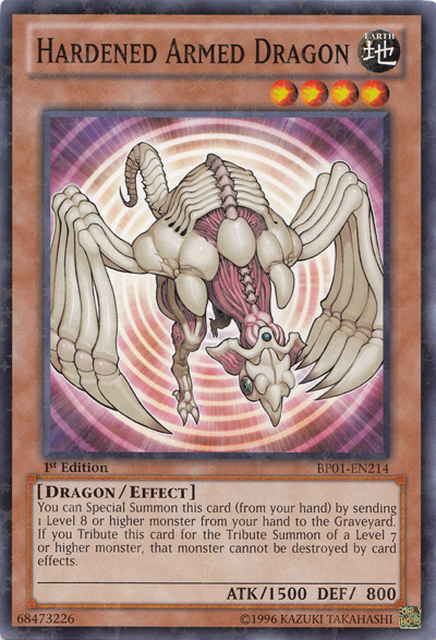 Hardened Armed Dragon [BP01-EN214] Starfoil Rare | Devastation Store