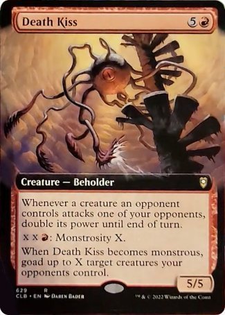 Death Kiss (Extended Art) [Commander Legends: Battle for Baldur's Gate] | Devastation Store