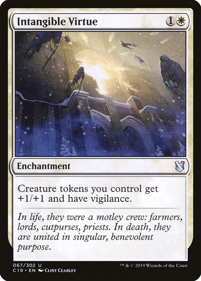 Intangible Virtue [Commander 2019] | Devastation Store