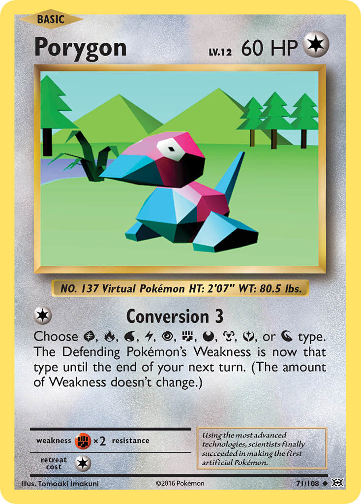 Porygon (71/108) [XY: Evolutions] | Devastation Store