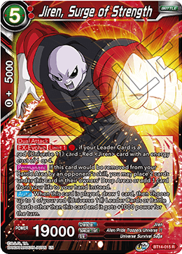 Jiren, Surge of Strength (BT14-015) [Cross Spirits] | Devastation Store