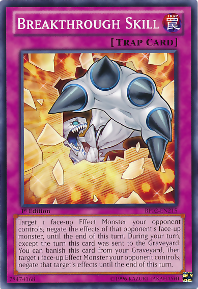 Breakthrough Skill [BP02-EN215] Mosaic Rare | Devastation Store