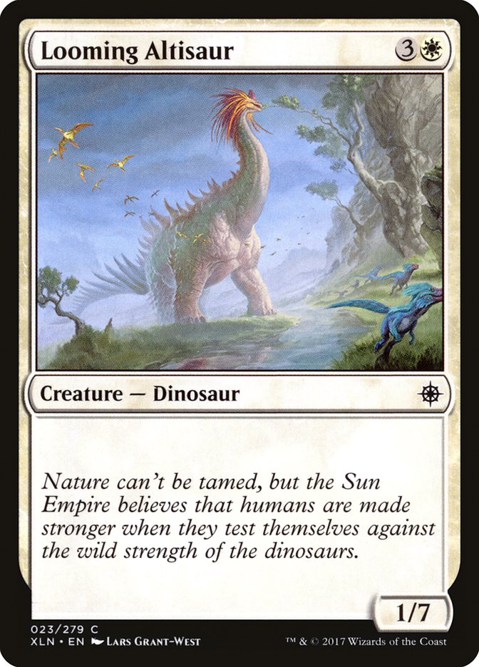 Looming Altisaur [Ixalan] | Devastation Store