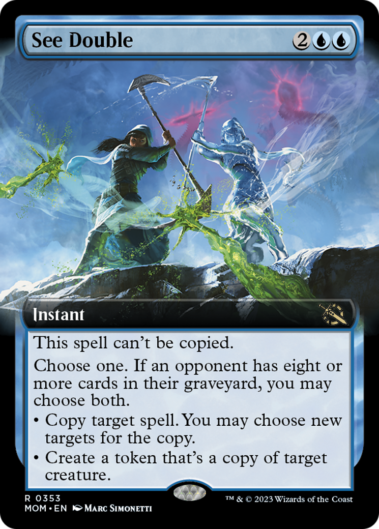 See Double (Extended Art) [March of the Machine] | Devastation Store