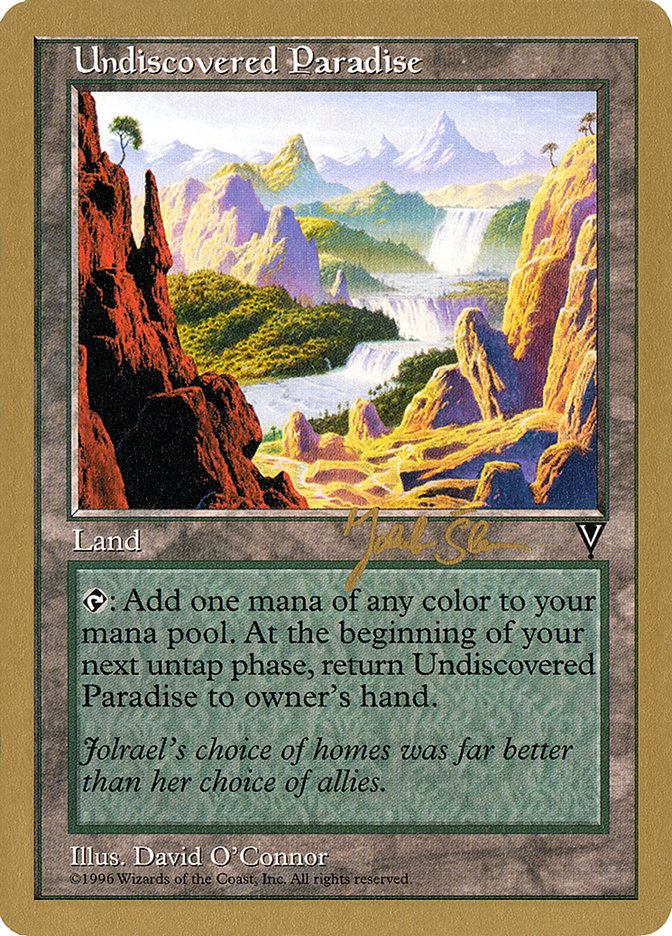 Undiscovered Paradise (Jakub Slemr) [World Championship Decks 1997] | Devastation Store