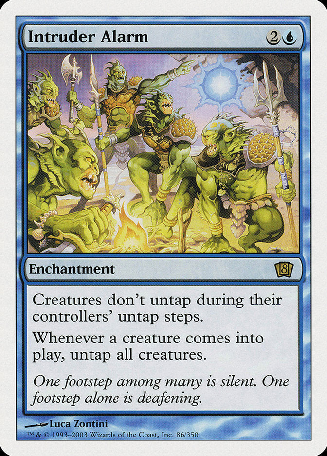 Intruder Alarm (Oversized) [Eighth Edition] | Devastation Store