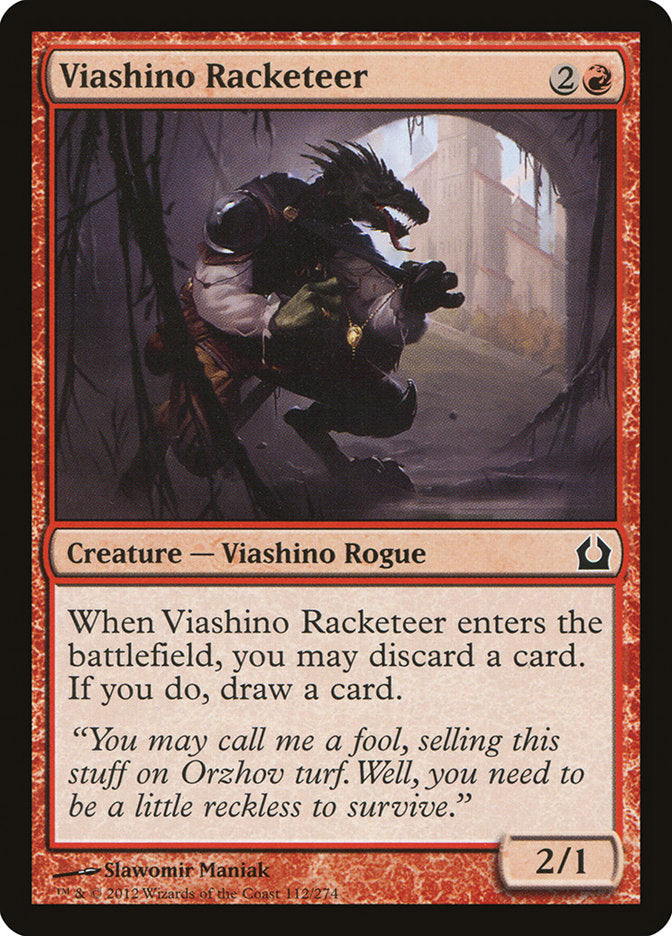 Viashino Racketeer [Return to Ravnica] | Devastation Store