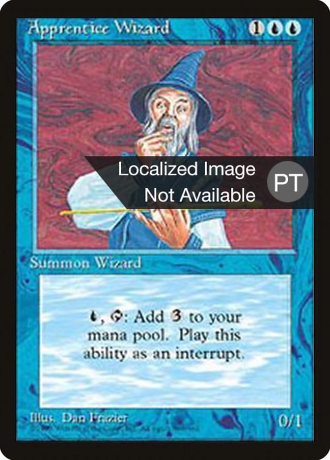 Apprentice Wizard [Fourth Edition (Foreign Black Border)] | Devastation Store