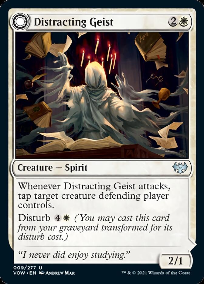 Distracting Geist // Clever Distraction [Innistrad: Crimson Vow] | Devastation Store