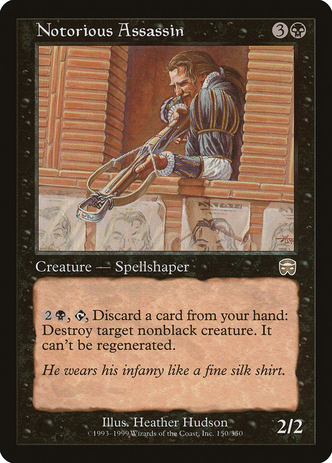 Notorious Assassin [Mercadian Masques] - Devastation Store | Devastation Store