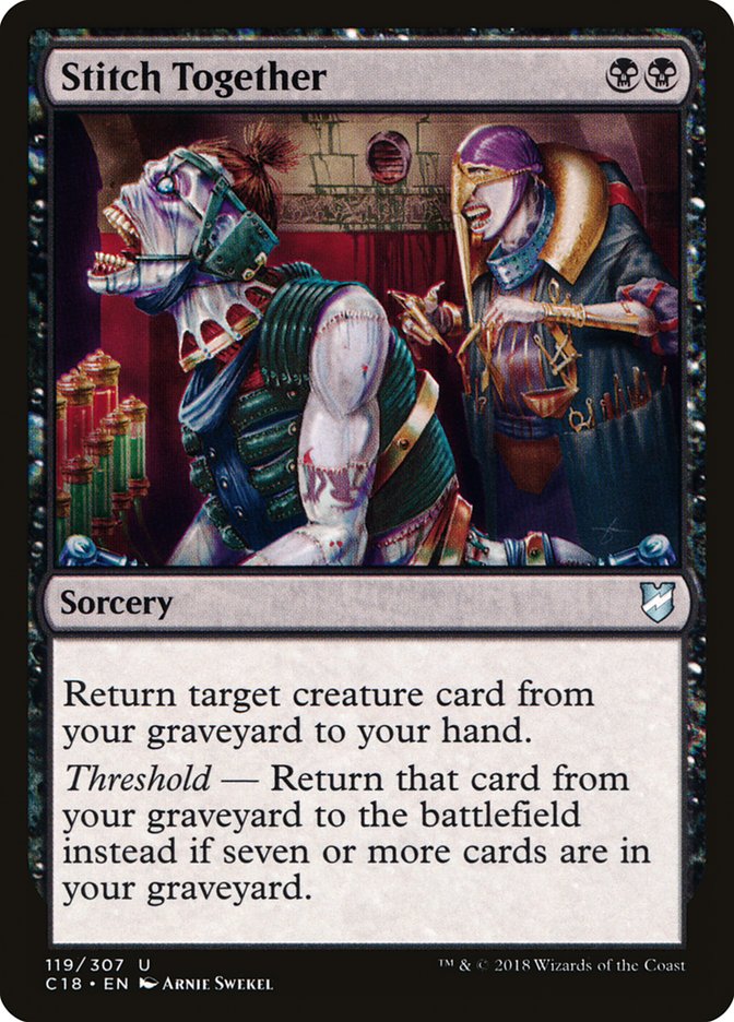 Stitch Together [Commander 2018] - Devastation Store | Devastation Store