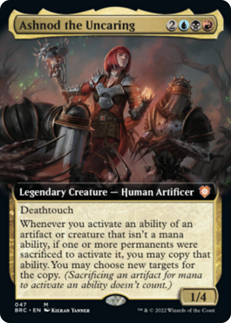 Ashnod the Uncaring (Extended Art) [The Brothers' War Commander] | Devastation Store