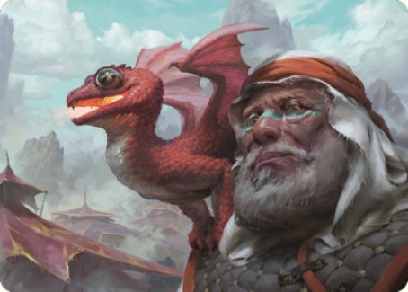 Dragon Whelp Art Card [Dominaria United Art Series] | Devastation Store