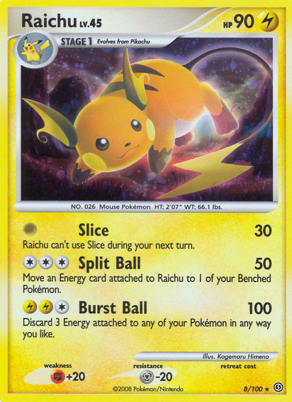 Raichu (8/100) [Diamond & Pearl: Stormfront] | Devastation Store