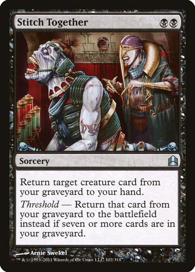 Stitch Together [Commander 2011] - Devastation Store | Devastation Store