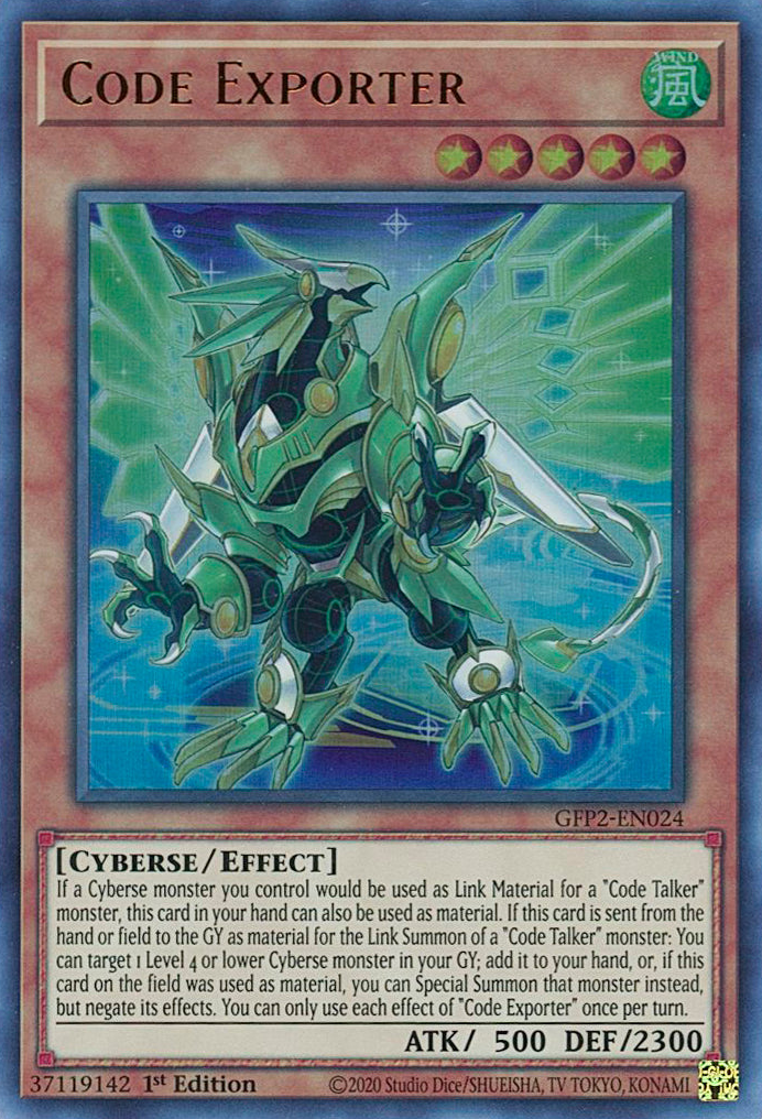 Code Exporter [GFP2-EN024] Ultra Rare | Devastation Store