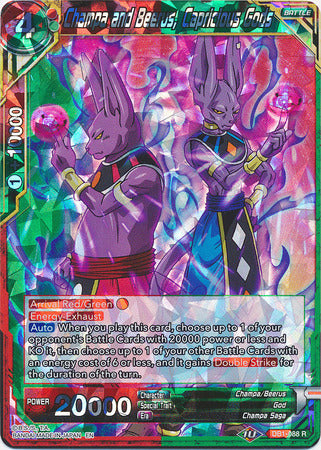 Champa and Beerus, Capricious Gods (DB1-088) [Dragon Brawl] | Devastation Store