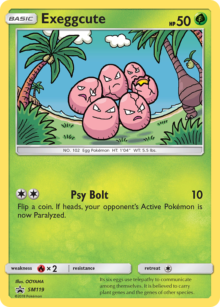 Exeggcute (SM119) [Sun & Moon: Black Star Promos] | Devastation Store