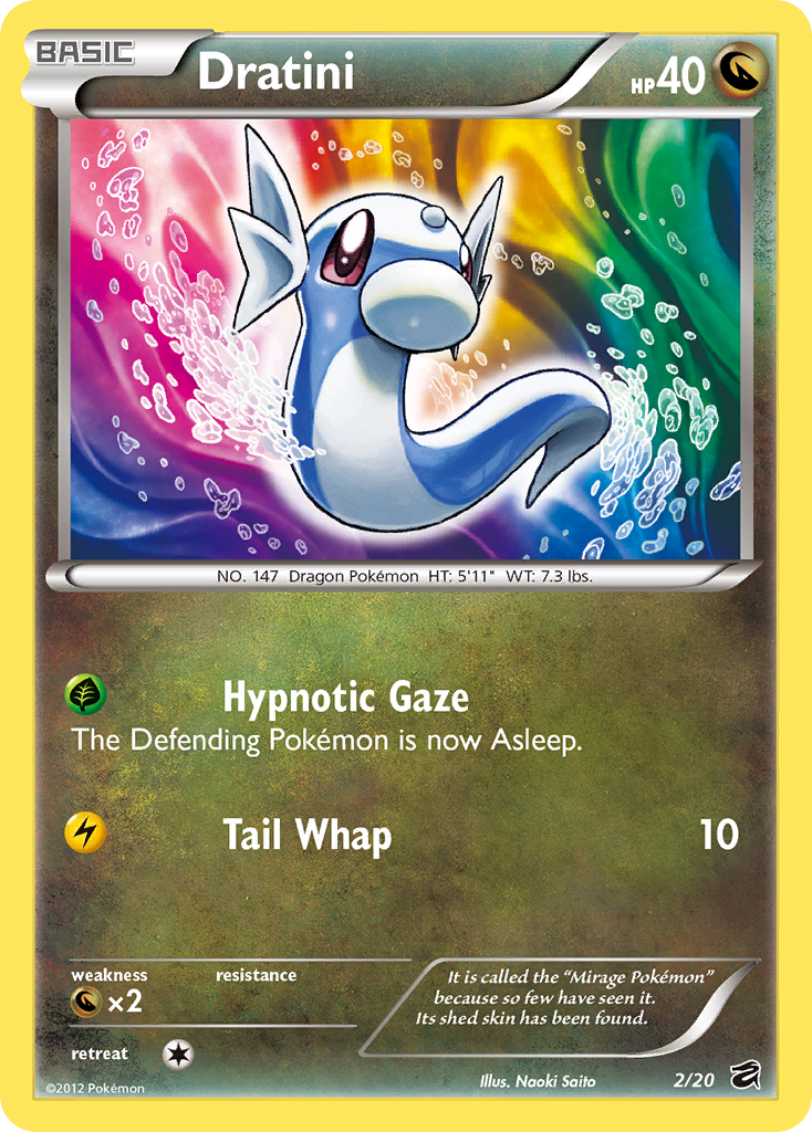 Dratini (2/20) [Black & White: Dragon Vault] | Devastation Store