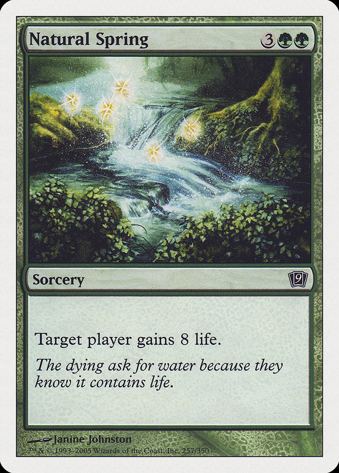 Natural Spring [Ninth Edition] | Devastation Store