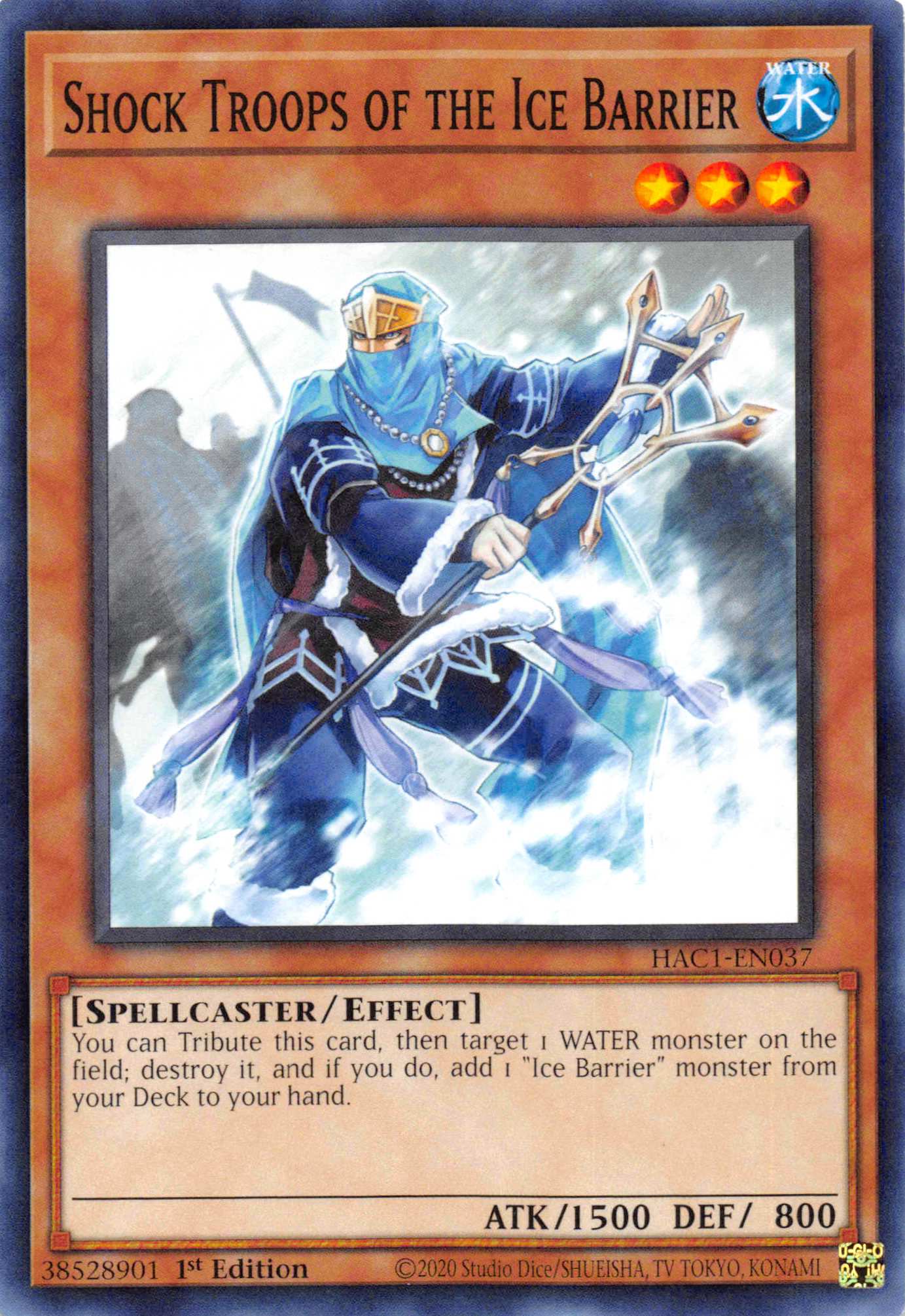 Shock Troops of the Ice Barrier [HAC1-EN037] Common | Devastation Store