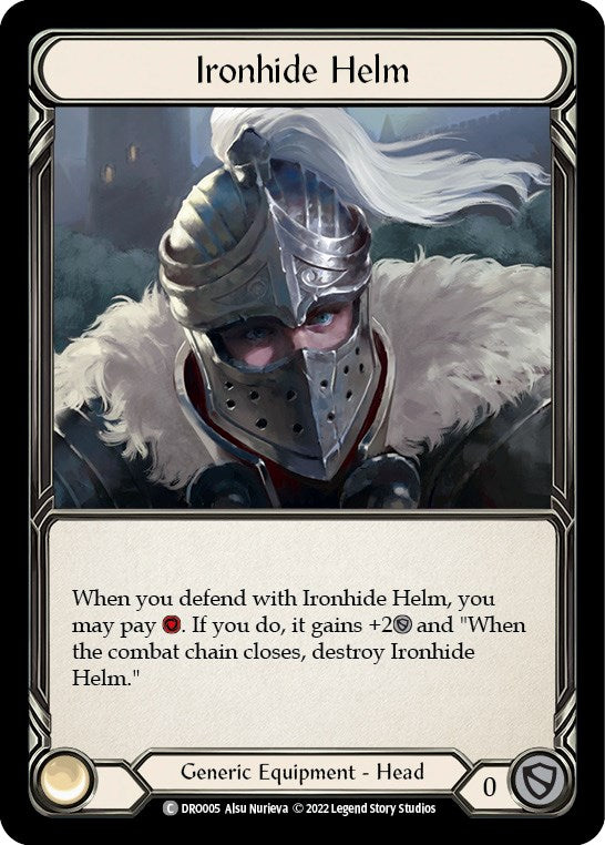 Ironhide Helm [DRO005] (Uprising Dromai Blitz Deck) | Devastation Store