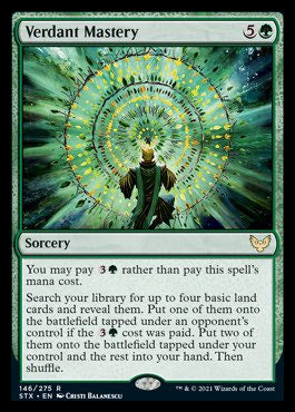 Verdant Mastery [Strixhaven: School of Mages] | Devastation Store