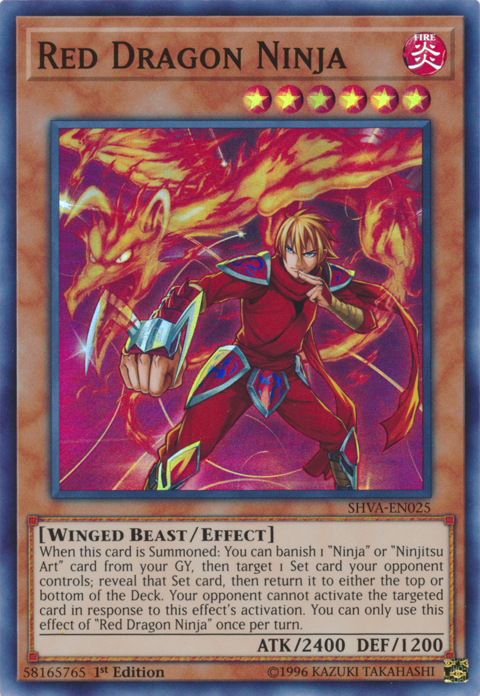 Red Dragon Ninja [SHVA-EN025] Super Rare | Devastation Store