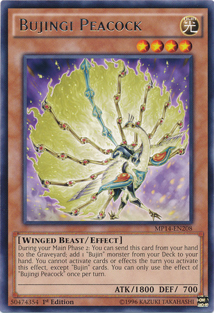 Bujingi Peacock [MP14-EN208] Rare | Devastation Store