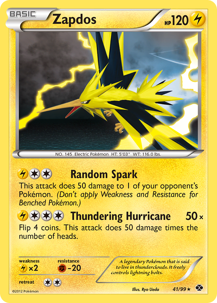 Zapdos (41/99) [Black & White: Next Destinies] | Devastation Store