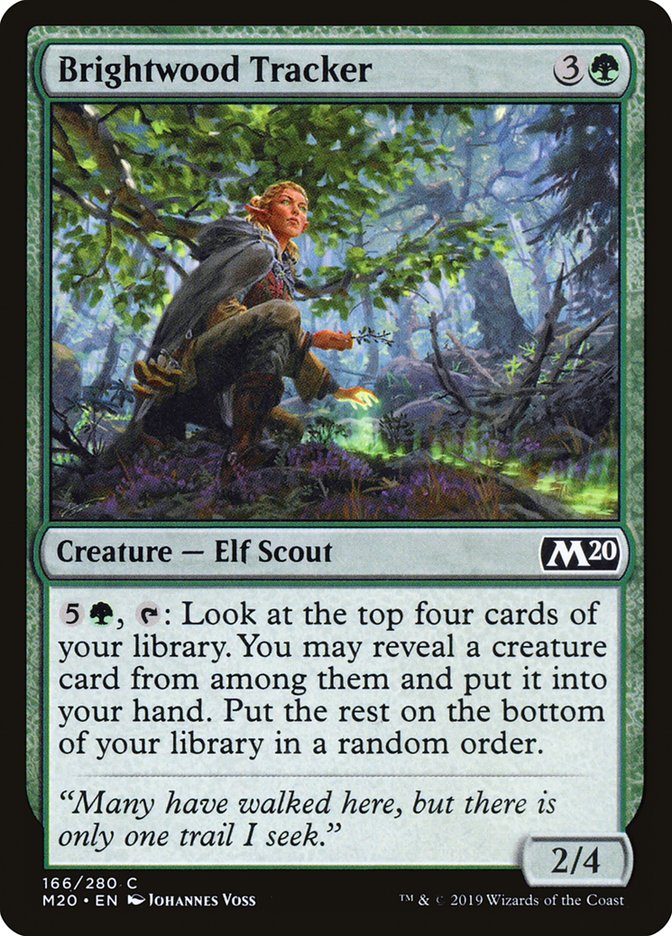 Brightwood Tracker [Core Set 2020] | Devastation Store