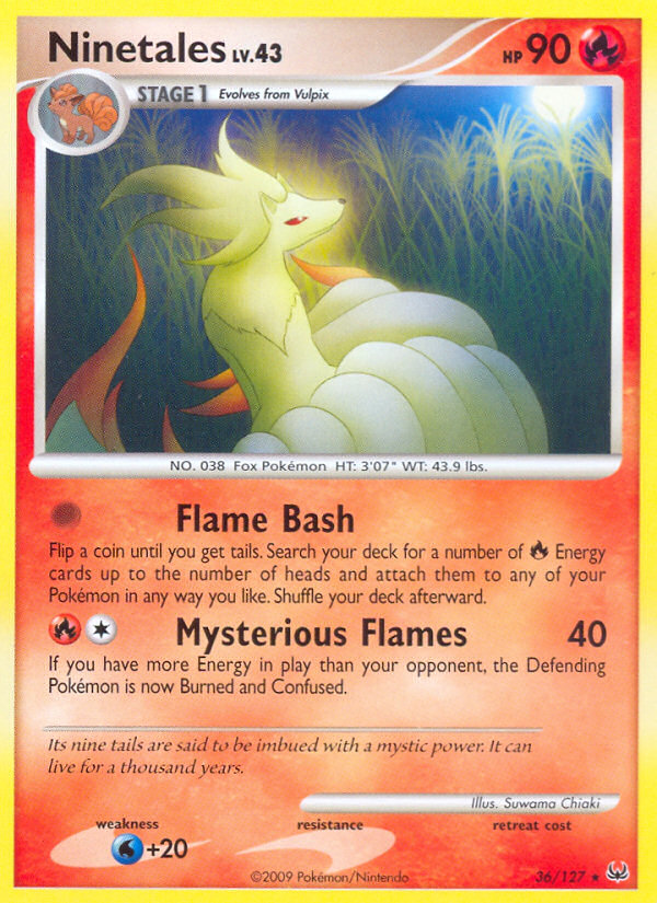 Ninetales (36/127) [Platinum: Base Set] | Devastation Store