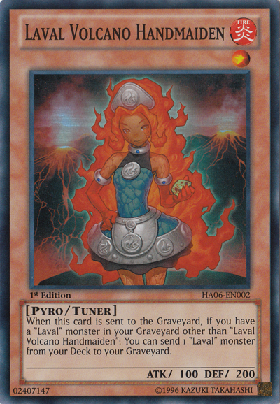 Laval Volcano Handmaiden [HA06-EN002] Super Rare | Devastation Store