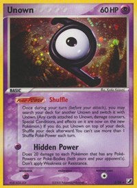 Unown (Z) (Z/28) [EX: Unseen Forces] | Devastation Store