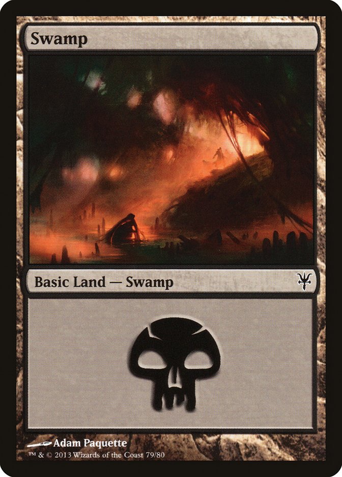 Swamp (79) [Duel Decks: Sorin vs. Tibalt] | Devastation Store