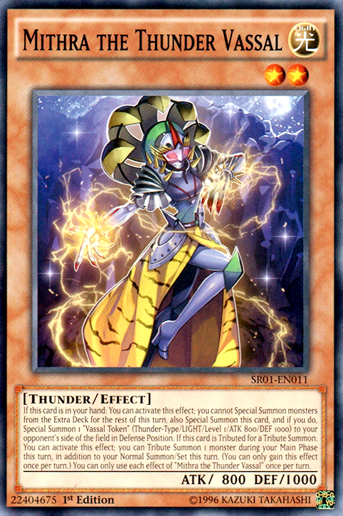 Mithra the Thunder Vassal [SR01-EN011] Common | Devastation Store