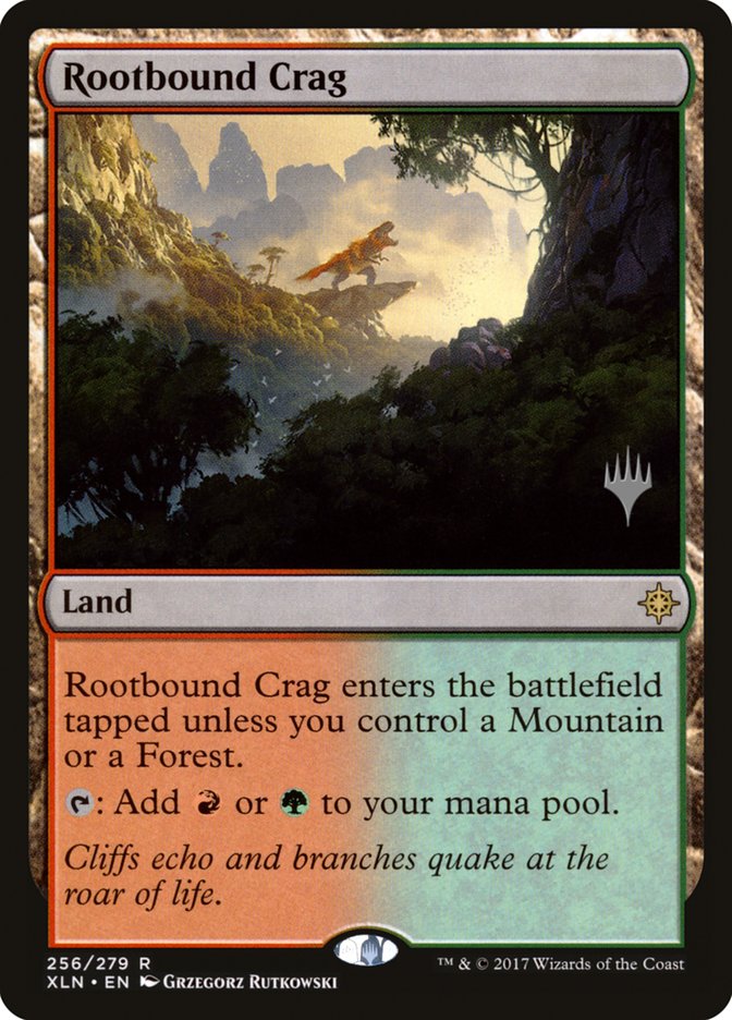 Rootbound Crag (Promo Pack) [Ixalan Promos] | Devastation Store