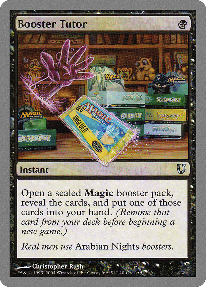 Booster Tutor [Unhinged] | Devastation Store