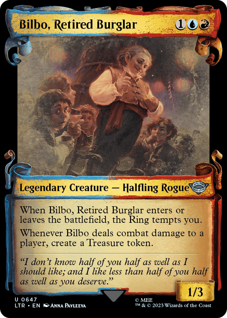 Bilbo, Retired Burglar [The Lord of the Rings: Tales of Middle-Earth Showcase Scrolls] | Devastation Store
